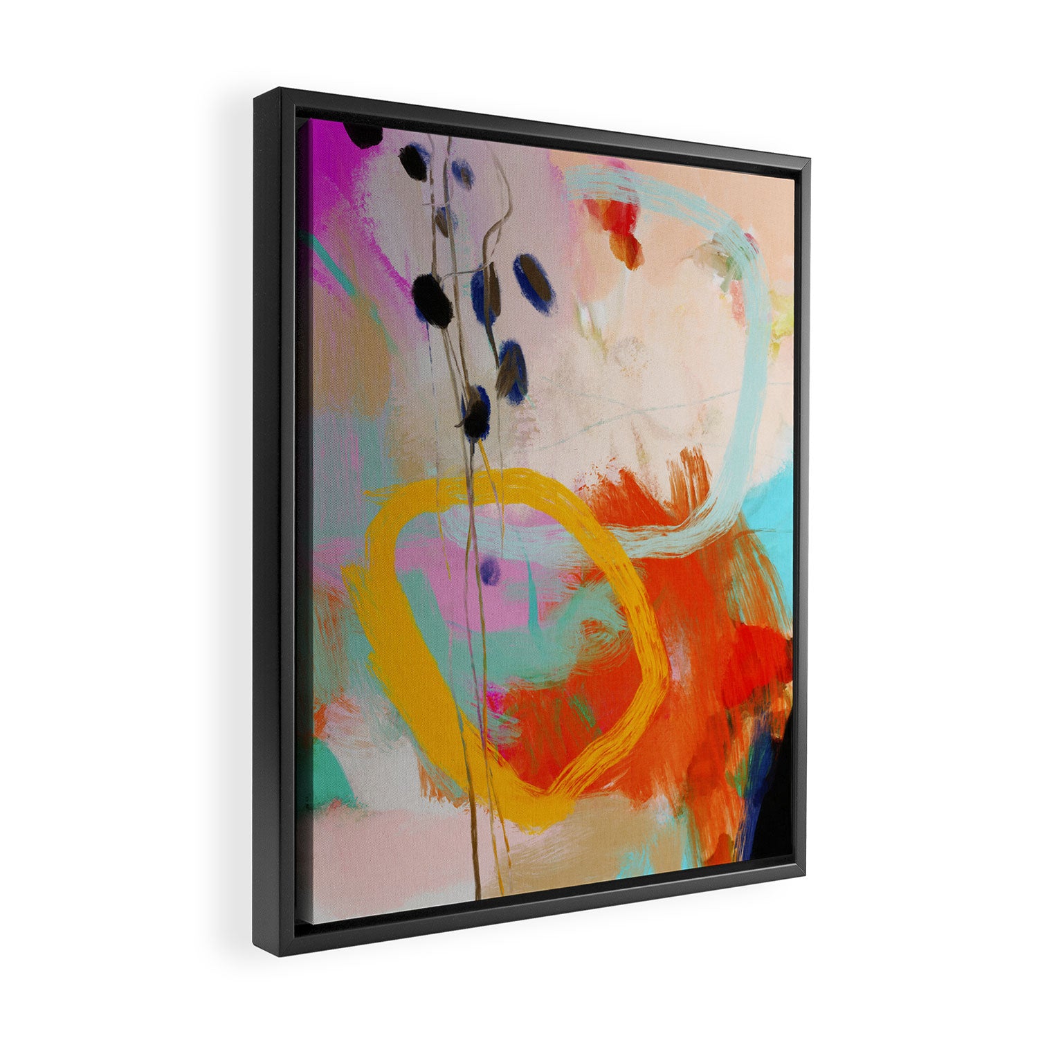 abstract composition 1 Framed Canvas Print Gallery Image 2
