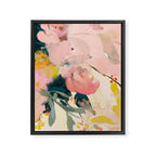 abstract floral inspiration Framed Canvas Print Gallery Image 6
