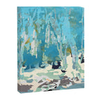 abstract forest in pastels Canvas Print Gallery Image 6