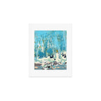 abstract forest in pastels Art Print Gallery Image 1