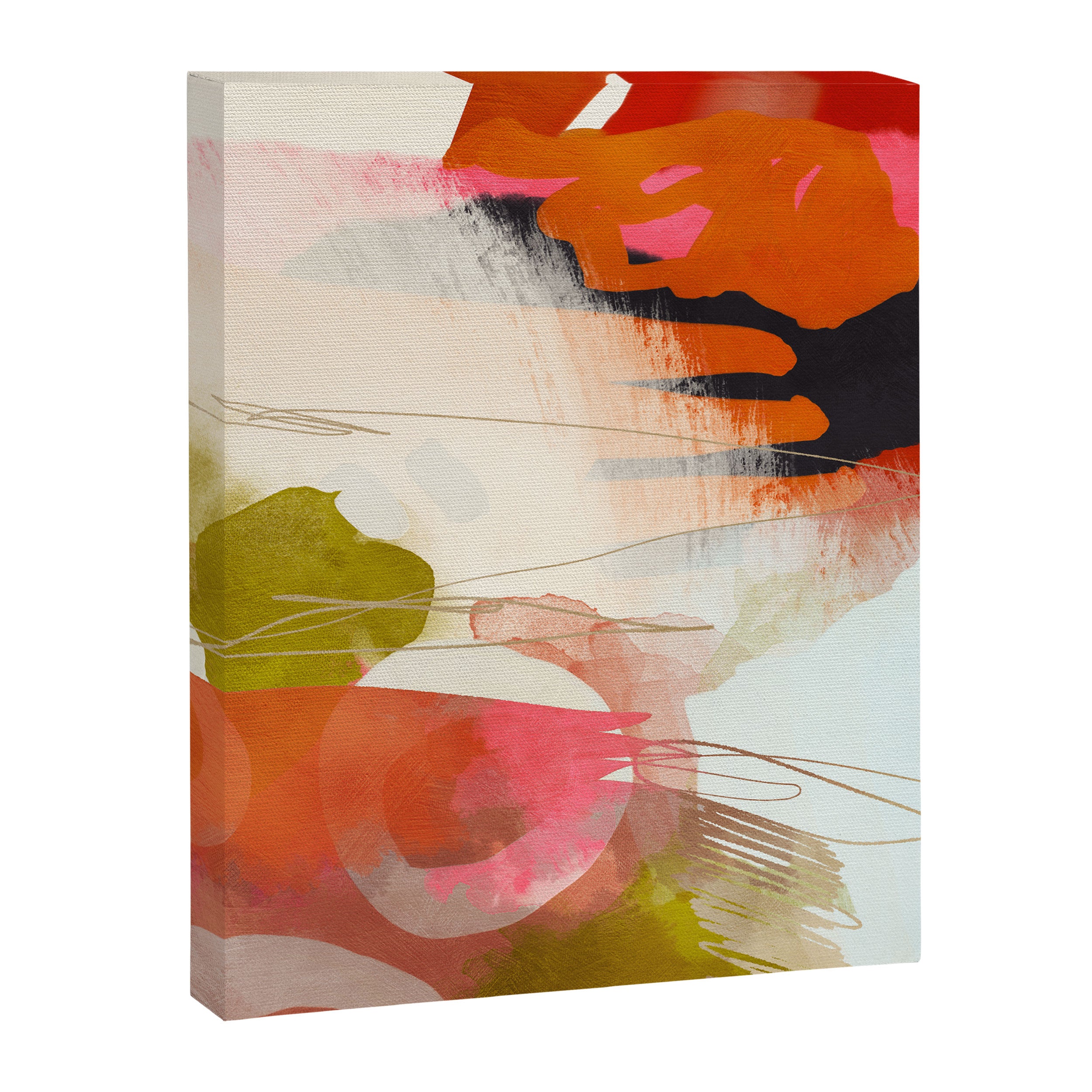 abstract landscape phantasy Canvas Print Gallery Image 6