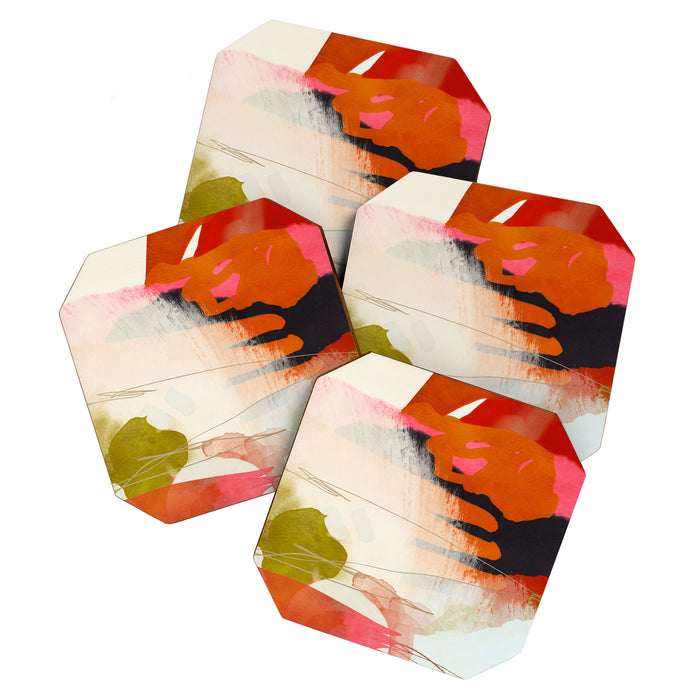 abstract landscape phantasy Coaster Gallery Image 1