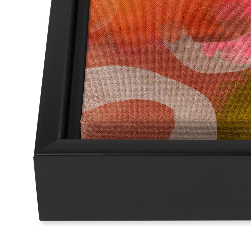 abstract landscape phantasy Framed Canvas Print Gallery Image 3