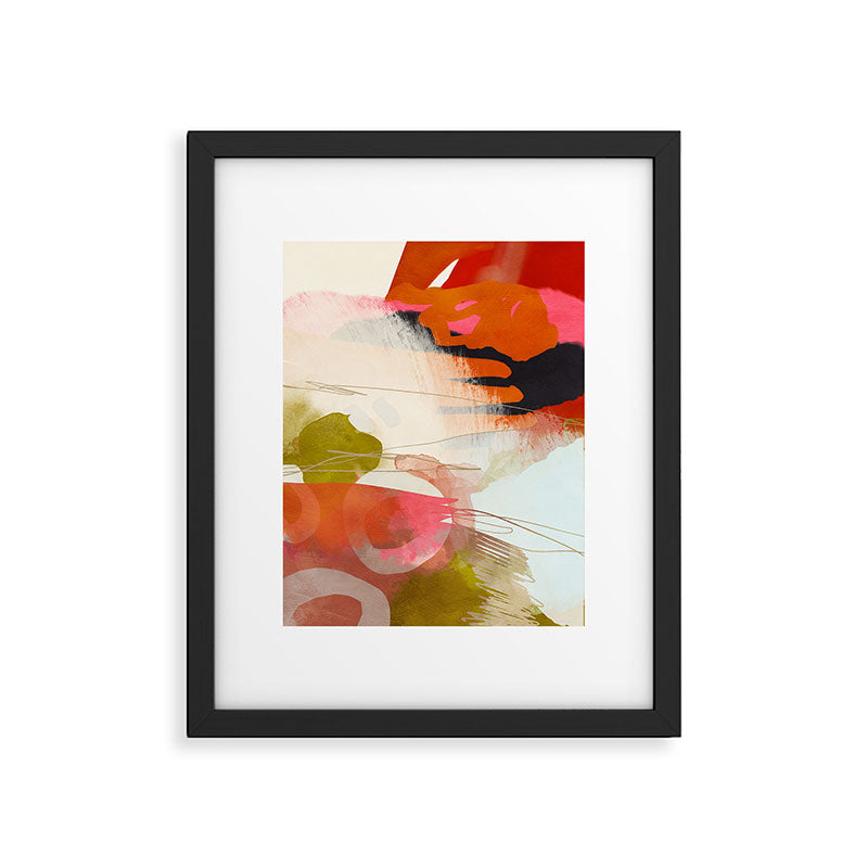 abstract landscape phantasy Framed Art Print Gallery Image 5