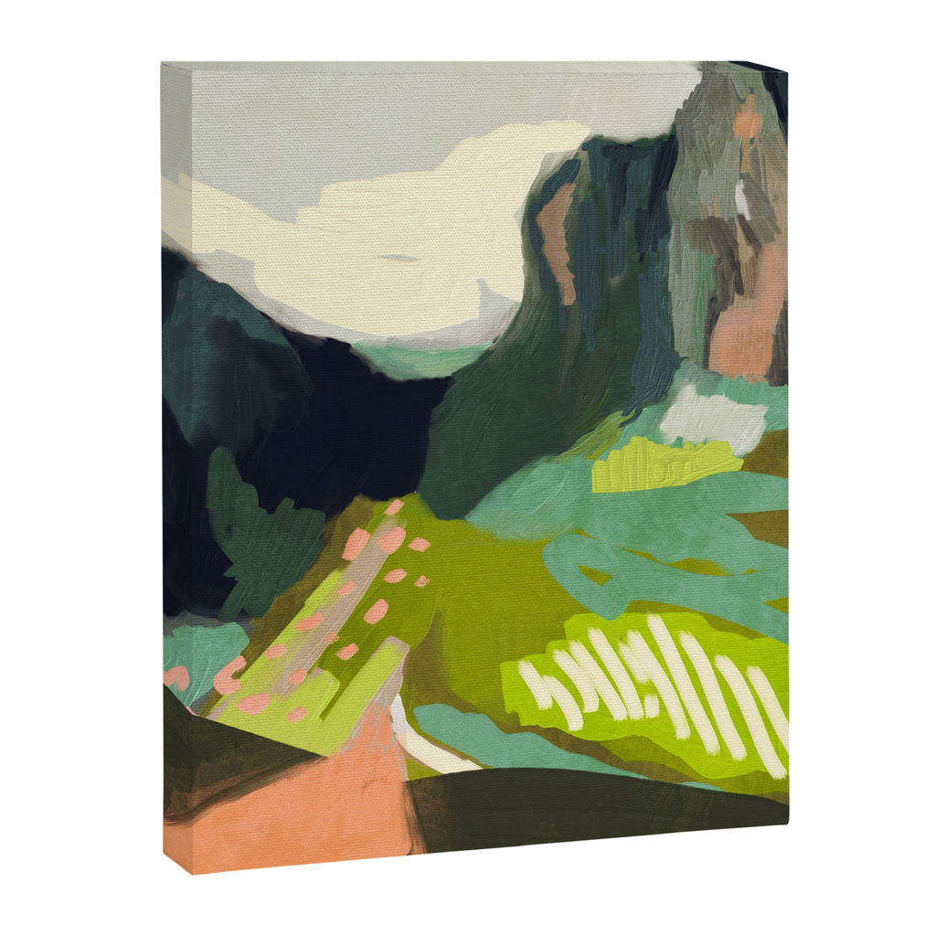 abstract mountain landscape Canvas Print Gallery Image 6
