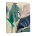 abstract pastel leaves 3 Canvas Print Gallery Image 6