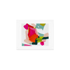 abstract pink art Art Print Gallery Image 1