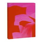 abstract pink orange minimal - imagine 3 Canvas Print Gallery Image 6