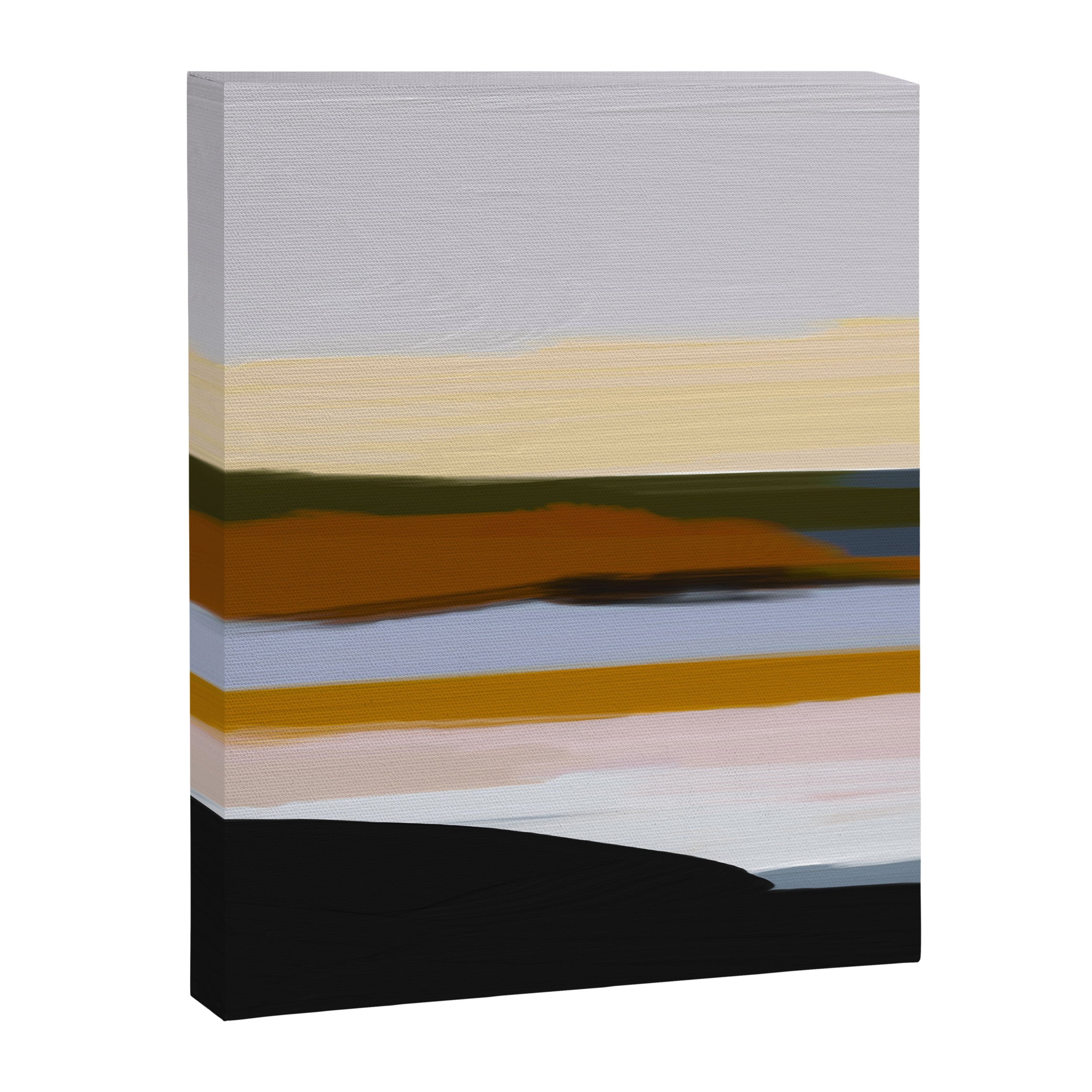 Abstract Silence Triptych 1 Canvas Print Gallery Image 3