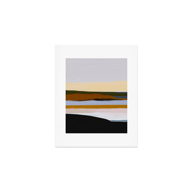 Abstract Silence Triptych 1 Art Print Gallery Image 1