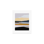 Abstract Silence Triptych Part 2 Art Print Gallery Image 1