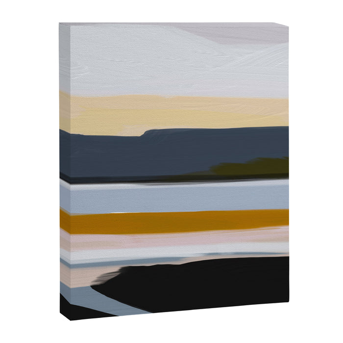 Abstract Silence Triptych Part 3 Canvas Print Gallery Image 1