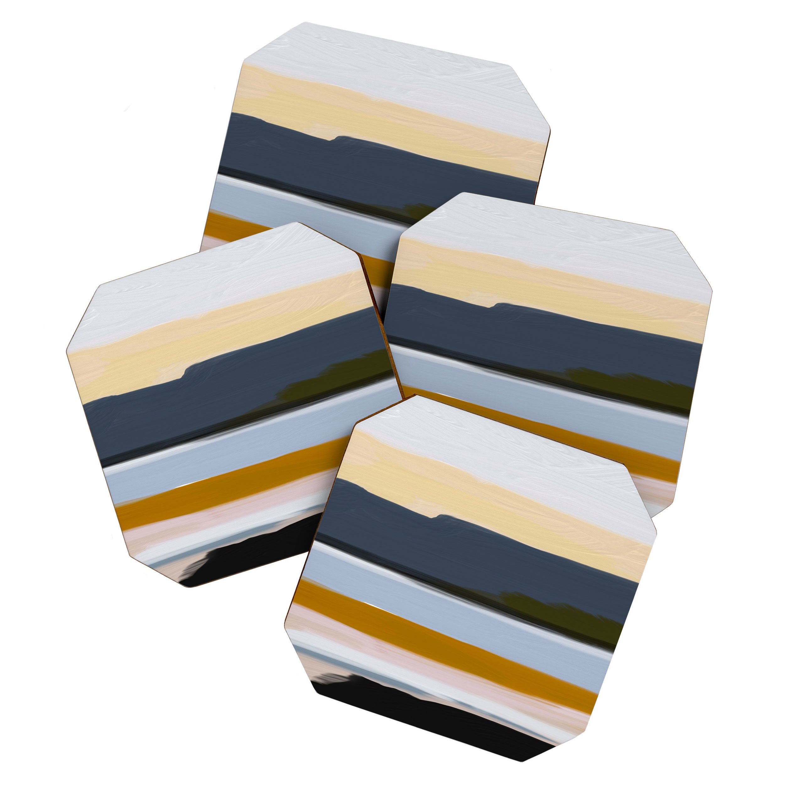 Abstract Silence Triptych Part 3 Coaster Gallery Image 1