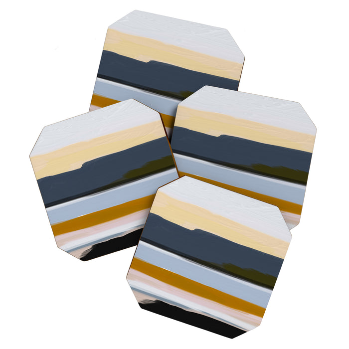 Abstract Silence Triptych Part 3 Coaster Gallery Image 1