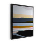 Abstract Silence Triptych Part 3 Framed Canvas Print Gallery Image 2