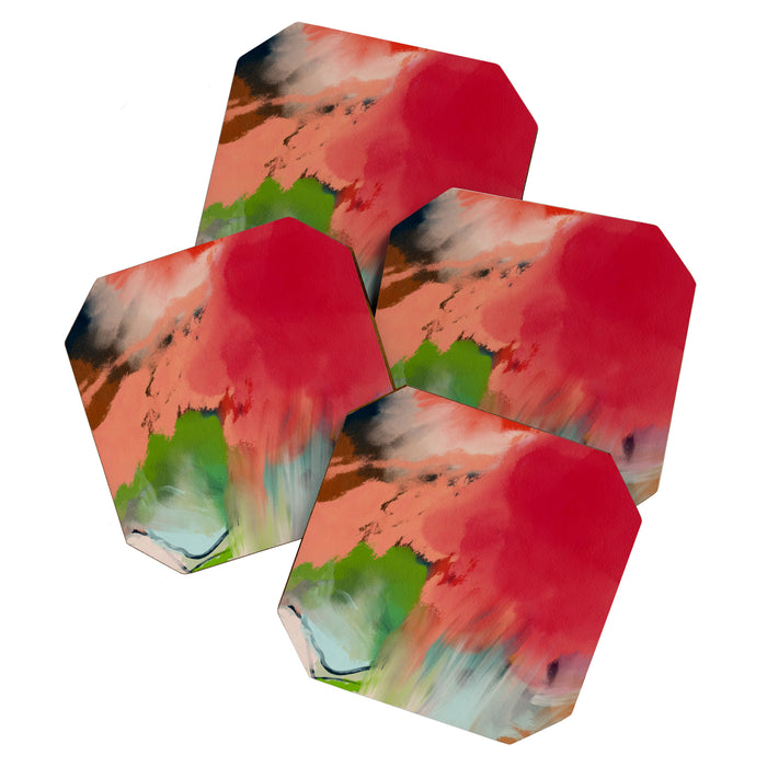abstract spring color 23 2 Coaster Gallery Image 1
