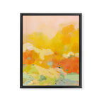 abstract spring sun Framed Canvas Print Gallery Image 8