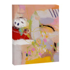 abstract summer garden Canvas Print Gallery Image 6