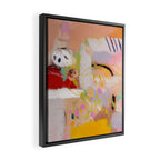 abstract summer garden Framed Canvas Print Gallery Image 2