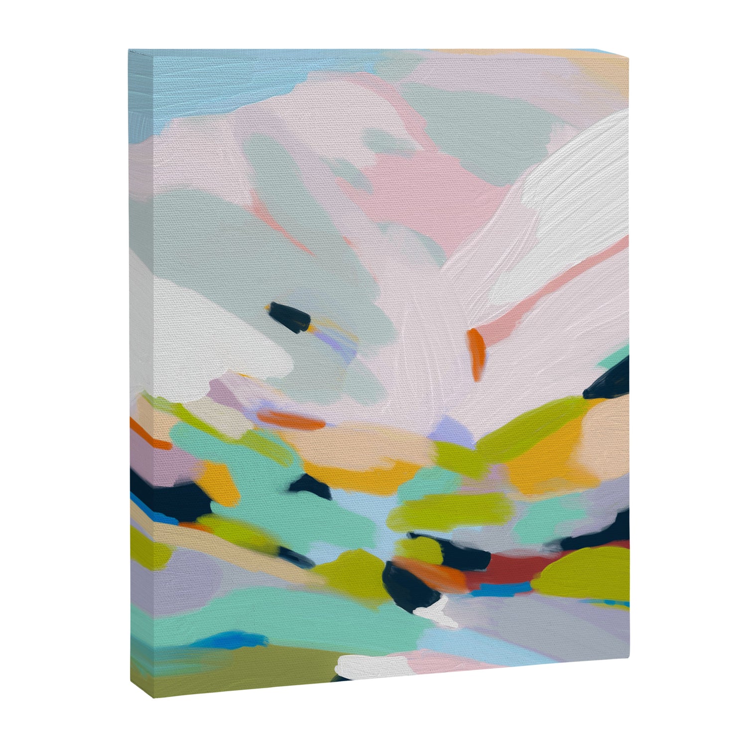 abstract summer hills Canvas Print Gallery Image 3