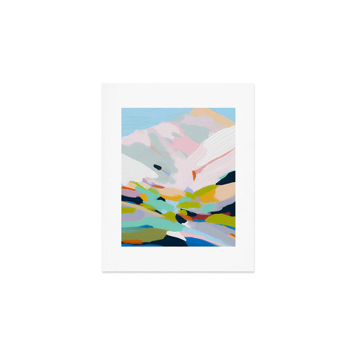 abstract summer hills Art Print Gallery Image 1