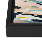 abstraction landscape in pastels Framed Canvas Print Gallery Image 3