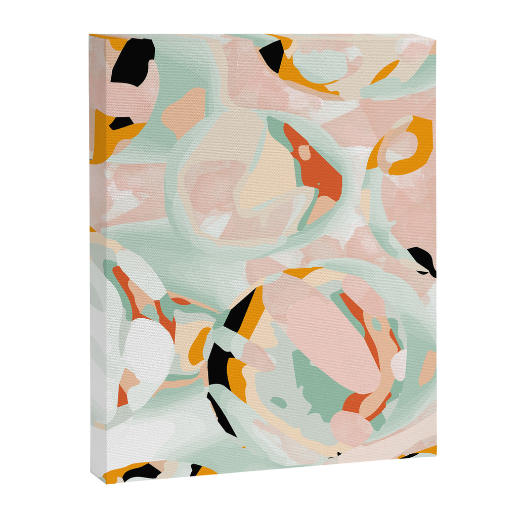 abstraction study in pastels Canvas Print Gallery Image 6