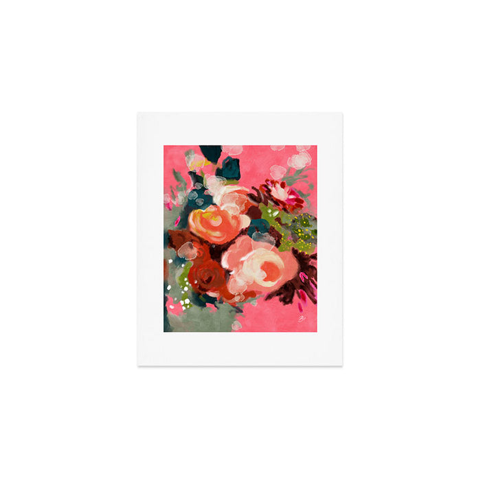 bloom it, abstract art Art Print Gallery Image 1