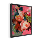 bloom it, abstract art Framed Canvas Print Gallery Image 2
