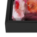 Bouquet floral abstract art Framed Canvas Print Gallery Image 3