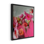 Bouquet floral abstract art Framed Canvas Print Gallery Image 2