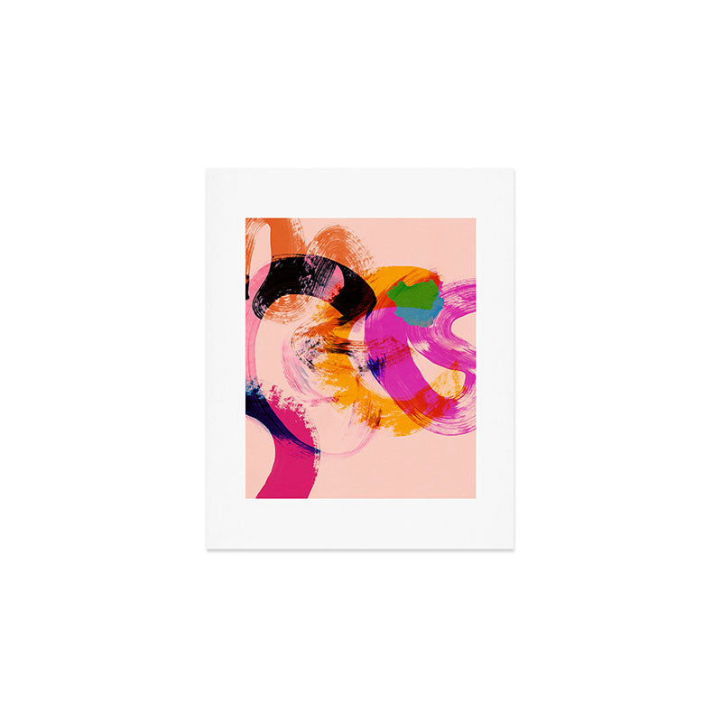 brush strokes abstract 2 Art Print Gallery Image 1