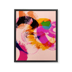 brush strokes abstract 2 Framed Canvas Print Gallery Image 6