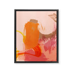 brush strokes abstract 6 Framed Canvas Print Gallery Image 6