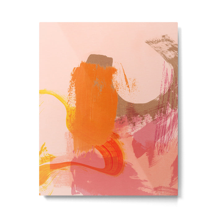 brush strokes abstract 6 Metal Print Gallery Image 1