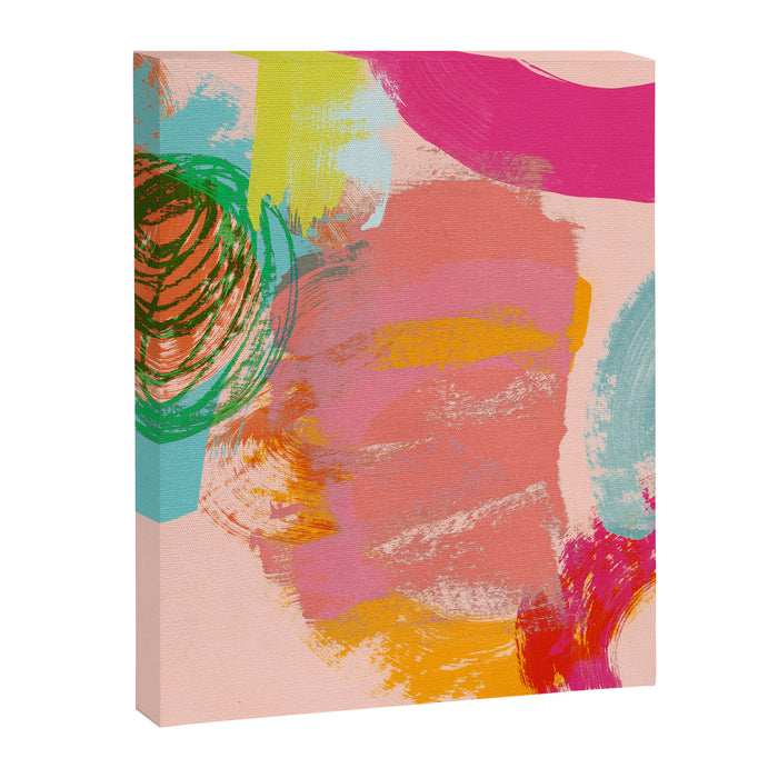 brush strokes abstract art Canvas Print Gallery Image 1