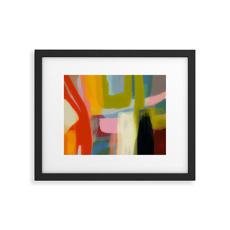 Color study 1 abstract art Framed Art Print Gallery Image 5