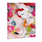 Dream flowers in pink rose floral abstract art Canvas Print Gallery Image 8