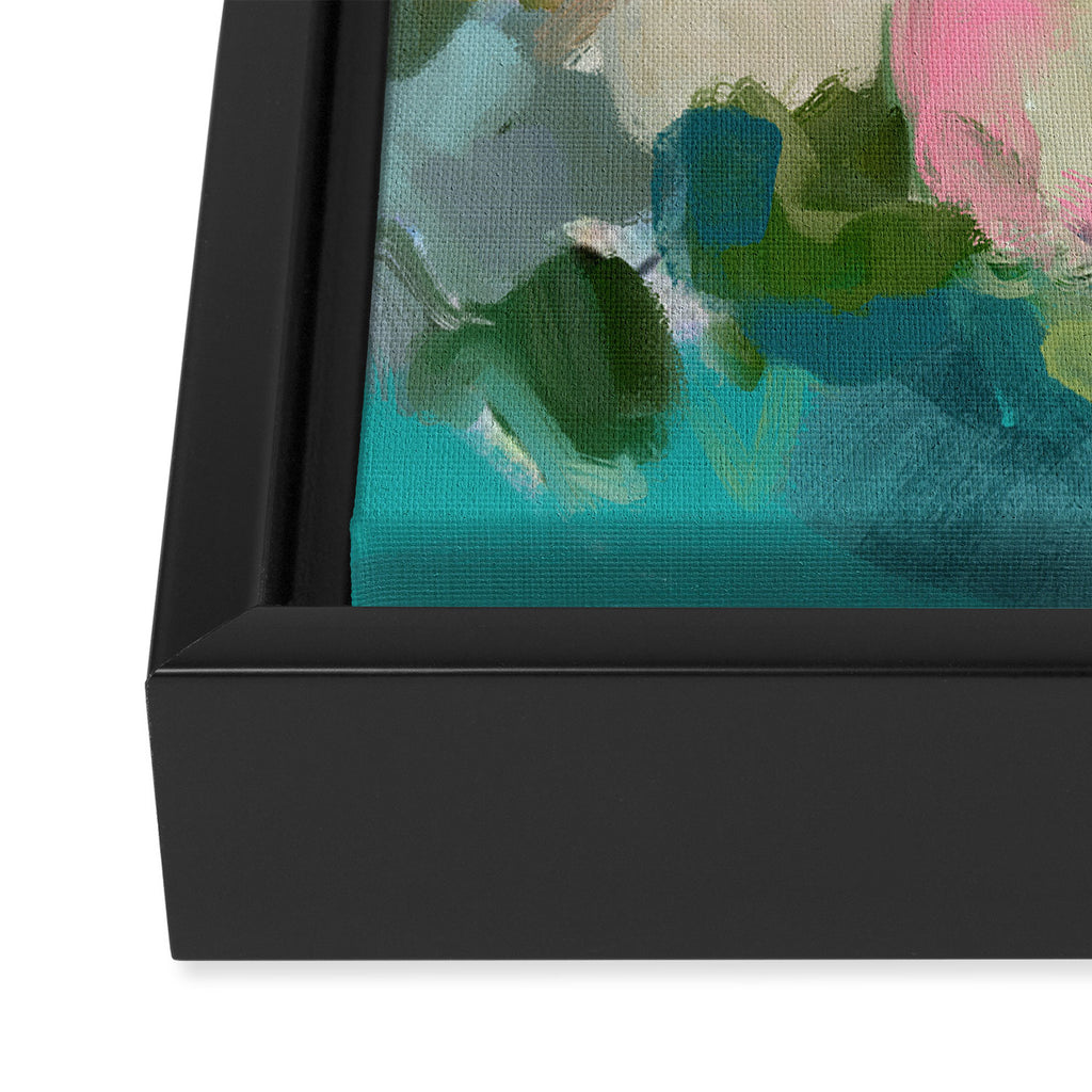 floral abstract 1 22 Framed Canvas Print Gallery Image 3