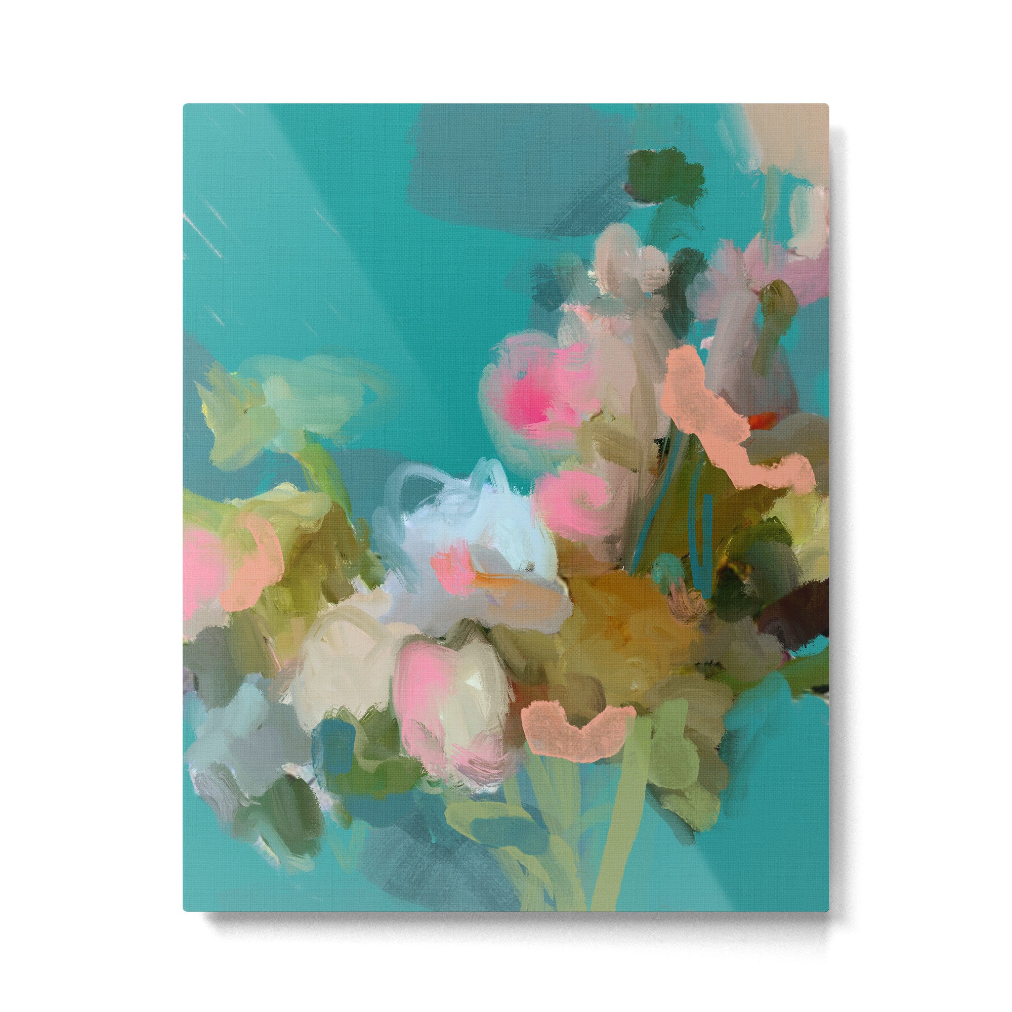 floral abstract 1 22 Metal Print Gallery Image 4