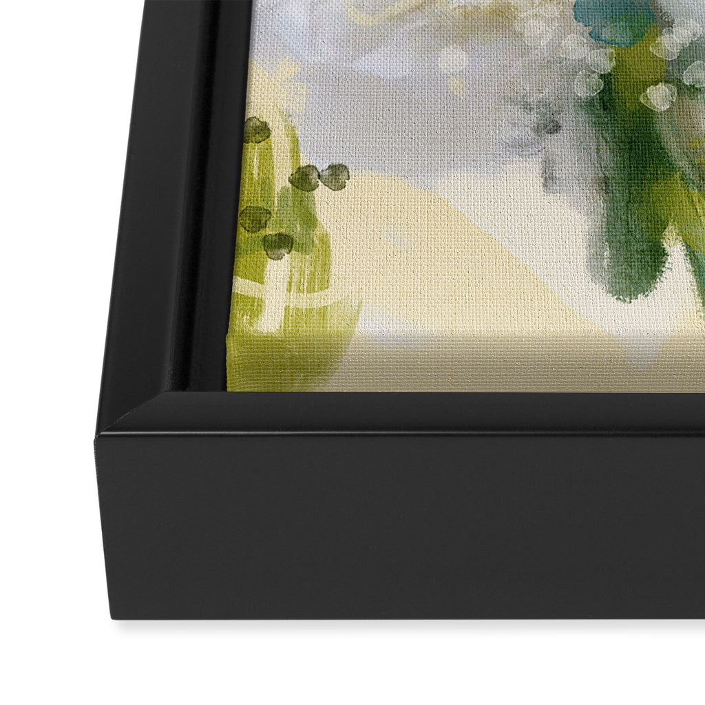 floral abstract 2 22 Framed Canvas Print Gallery Image 3