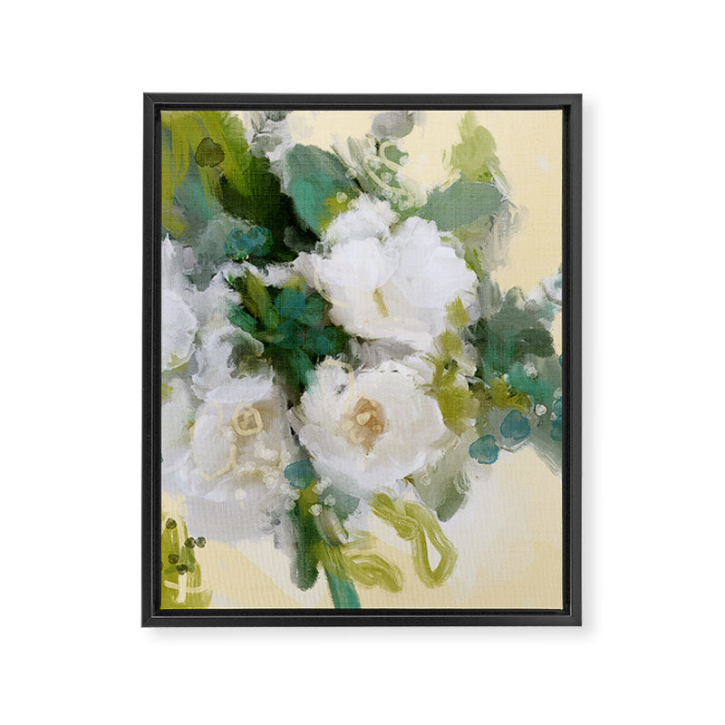 floral abstract 2 22 Framed Canvas Print Gallery Image 8