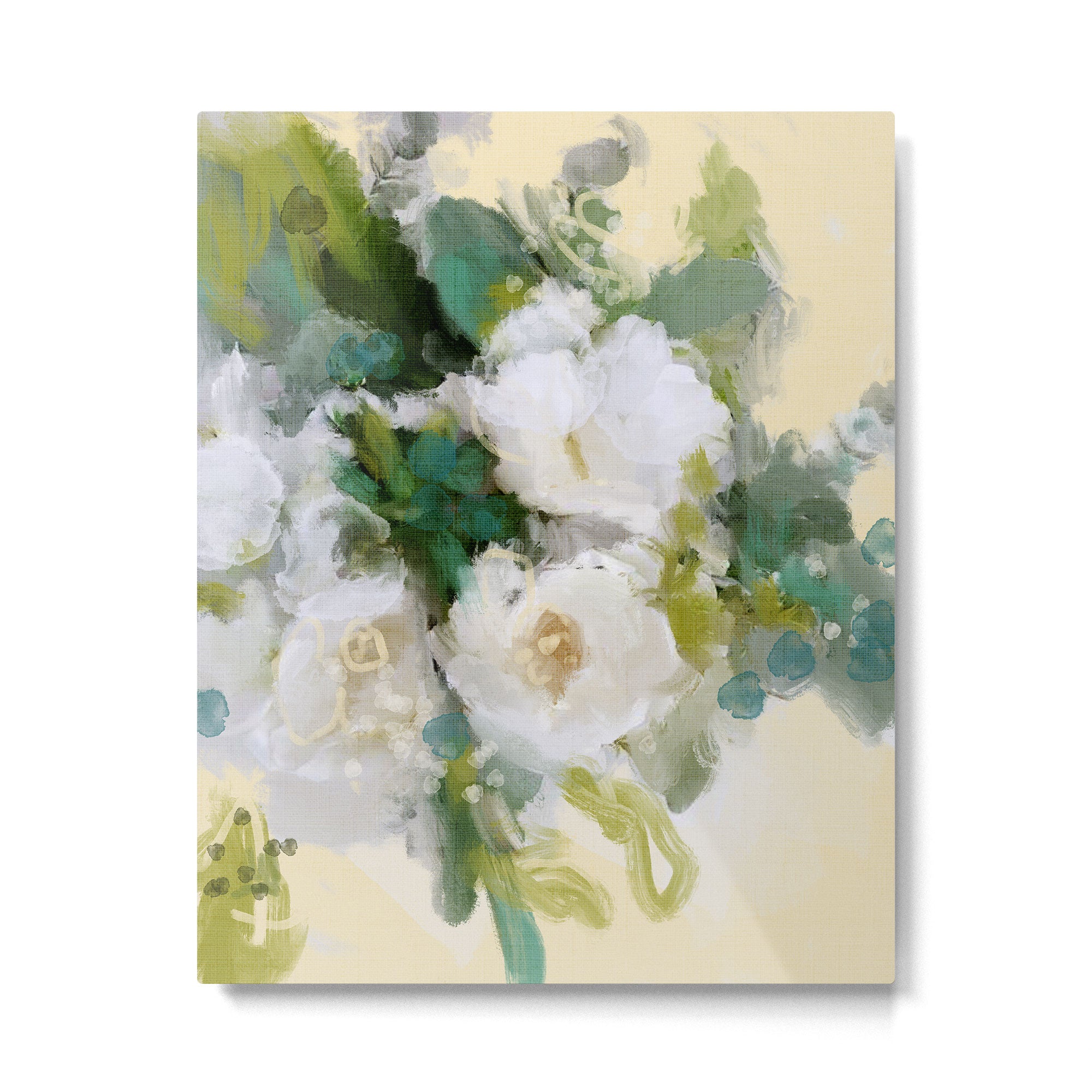 floral abstract 2 22 Metal Print Gallery Image 6