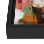 floral abstract 3 22 Framed Canvas Print Gallery Image 3