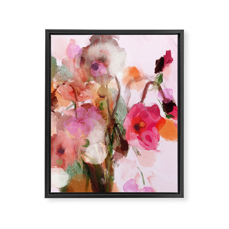 floral abstract 3 22 Framed Canvas Print Gallery Image 8