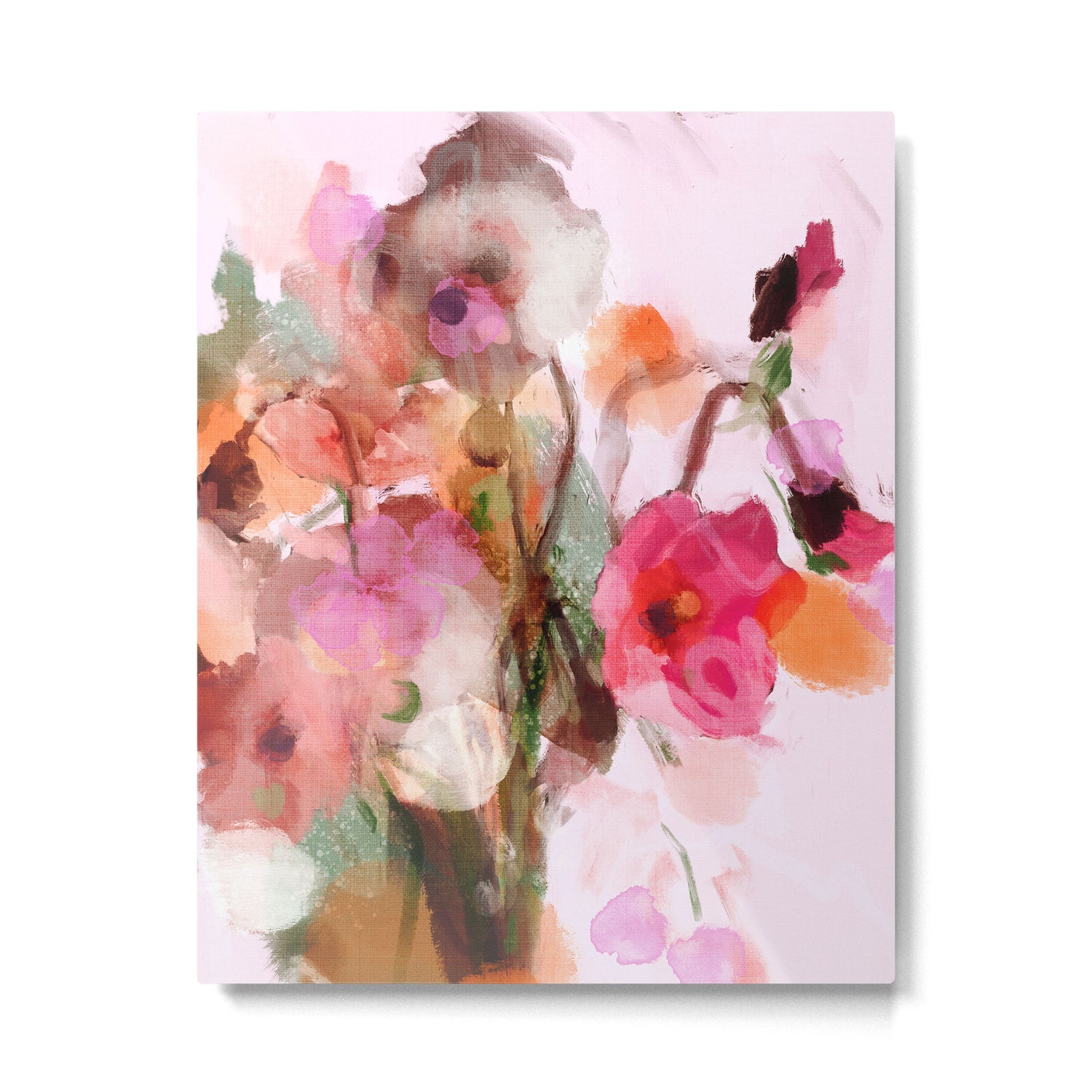 floral abstract 3 22 Metal Print Gallery Image 6