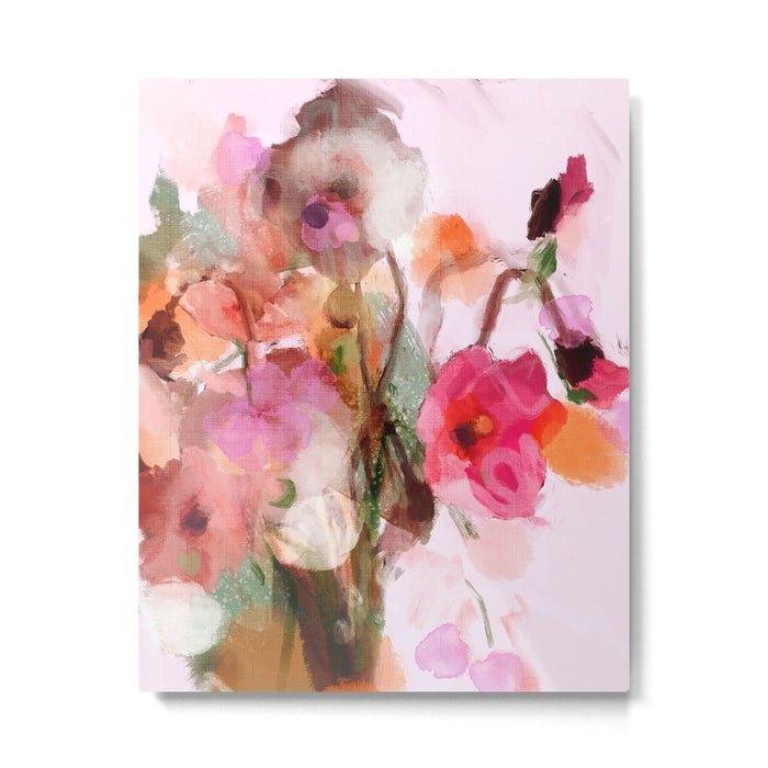 floral abstract 3 22 Metal Print Gallery Image 1