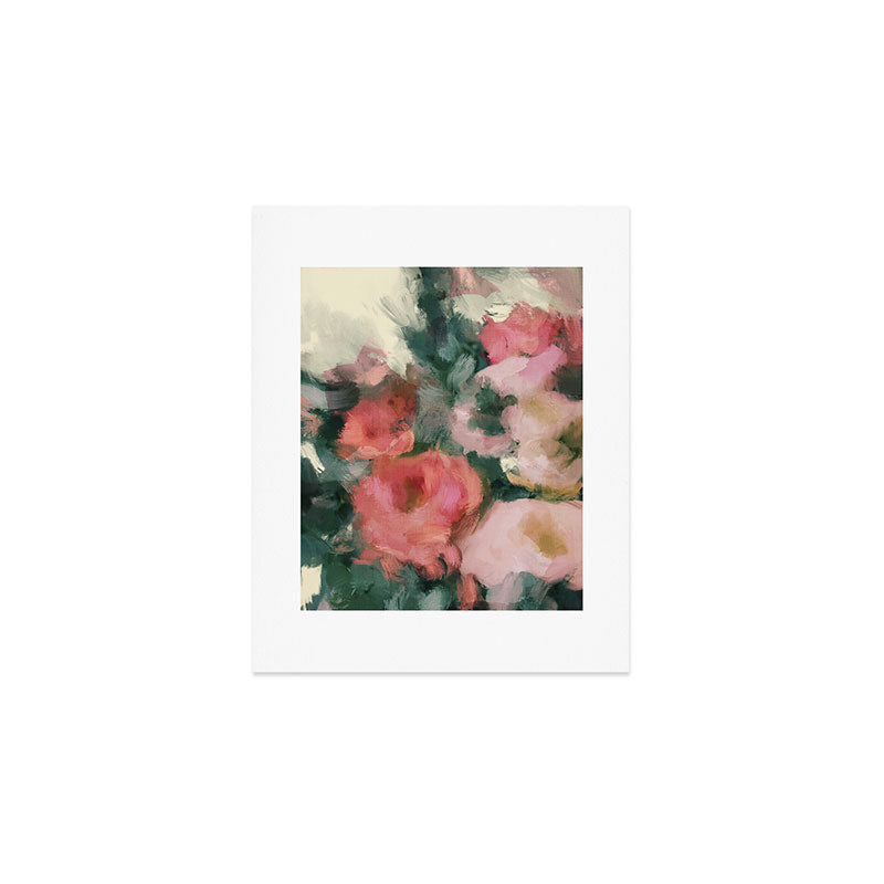 floral abstract 4 22 Art Print Gallery Image 1