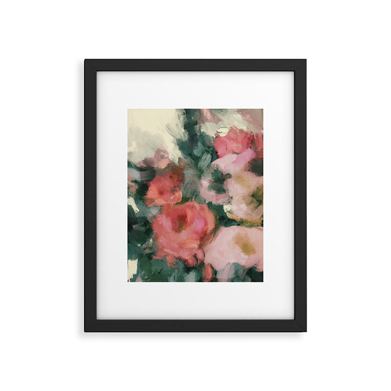 floral abstract 4 22 Framed Art Print Gallery Image 5