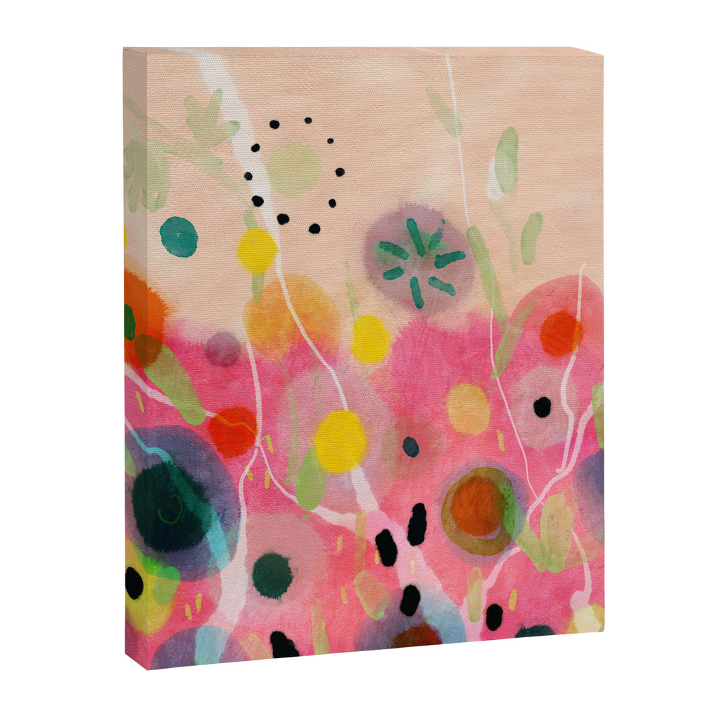 floral power abstract Canvas Print Gallery Image 8